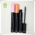 luxo preto vazio lip gloss embalagem cílios rímel tubo